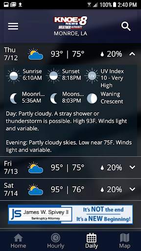 KNOE Weather скриншот 5
