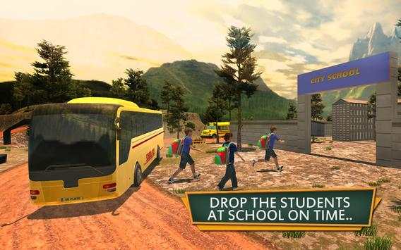 Training School Bus Highway Driving NYC Simulator screenshot 4