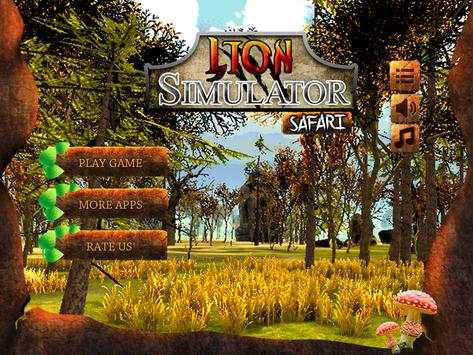 Lion Simulator 3D -Safari Game screenshot 6