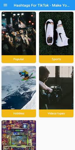 Hashtags For TikTok - Make Your Day screenshot 1