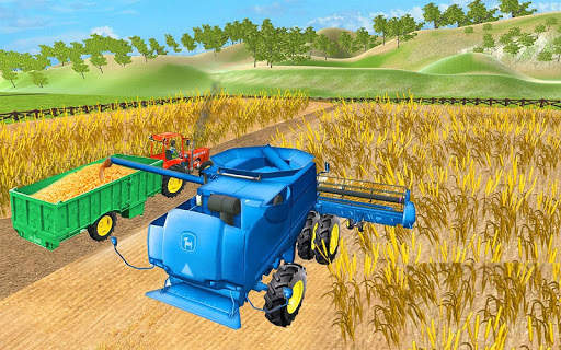 Harvesting Tractor Farming Simulator Free Games screenshot 1