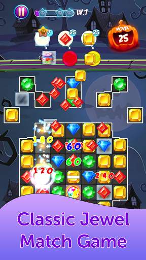 Jewels Magic - Candy Witch Match 3 screenshot 3
