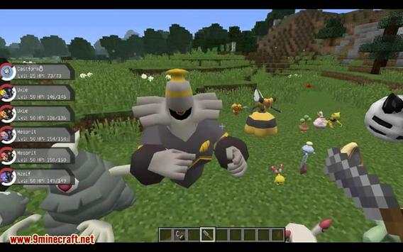 Pixelmon Mod MCPE 2018 screenshot 1