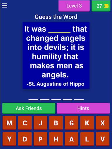 Saint Quotes (Catholic Game) screenshot 11