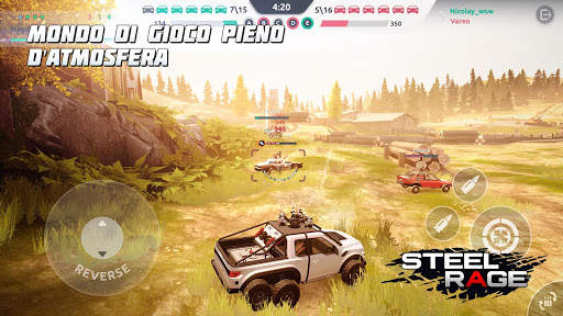 Steel Rage: Mech Cars PvP War screenshot 1