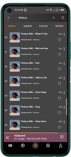 H2sound - Stream & Download New Music screenshot 3