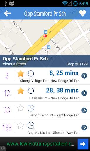 bus@sg for Android screenshot 4