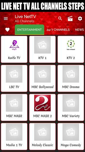 Live NetTV PRO Mobile All Channels Steps screenshot 3