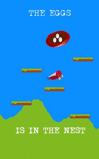 Jumping Bird: Reach To Eggs скриншот 5