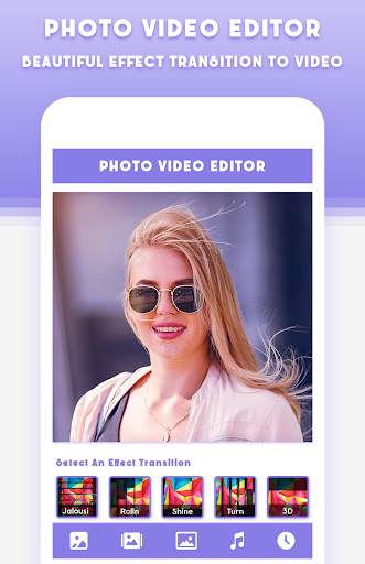 Photo Video Editor With Music screenshot 1
