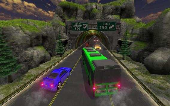 Racing In Bus: Real Highway Traffic screenshot 10