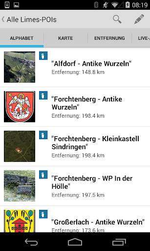 Virtuelle Limeswelten mobil screenshot 2