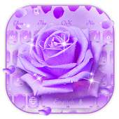 Tastiera Purple Rose