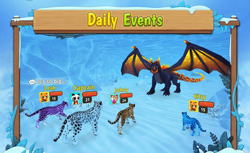 Snow Leopard Family Sim Online screenshot 4