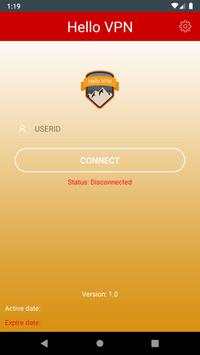 Hello VPN screenshot 1