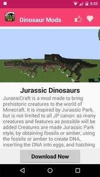 Dinosaurus Mod Untuk MCPE. screenshot 3