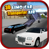 3D Limo Car Transporter : Air icon