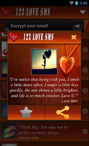 123 Love Messages screenshot 3