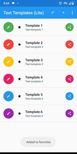 Text Templates (Lite) screenshot 5