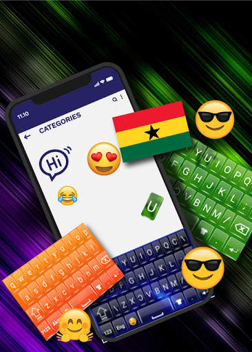 Akan Keyboard 2021 – Ghana Language Keyboard screenshot 1