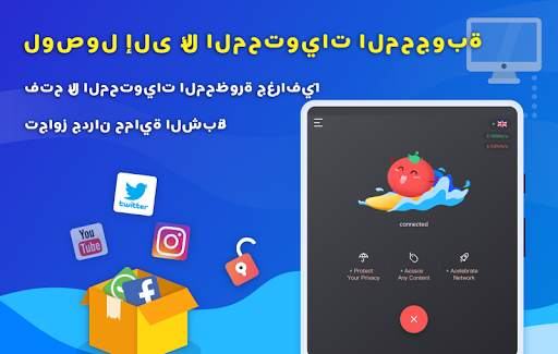 Tomato VPN | VPN Proxy 8 تصوير الشاشة
