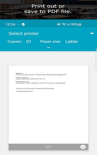Citation Generator Lite screenshot 3