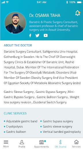 Dr Osama Taha screenshot 2