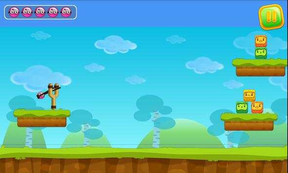 Angry Pink Balls स्क्रीनशॉट 2