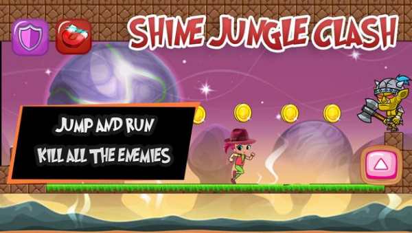 shine super jungle clash jump screenshot 2