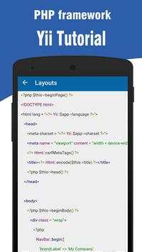 Yii Tutorial screenshot 3
