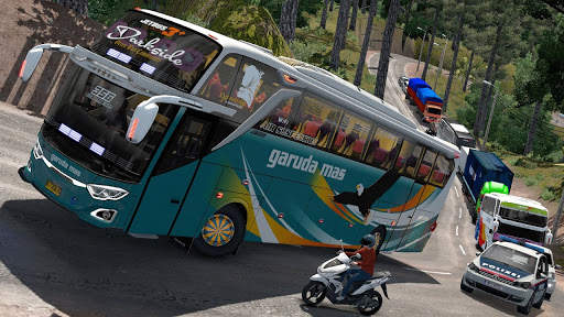 Jetbus Bus Simulator : Indonesia Livery Bus screenshot 1