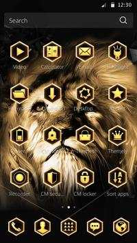 Cool Lion Theme screenshot 3