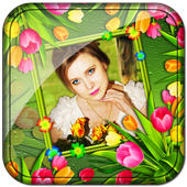 Flower Photo Frames HD 2016 أيقونة