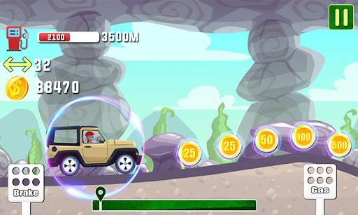 2D Jeep Racing Adventure screenshot 5