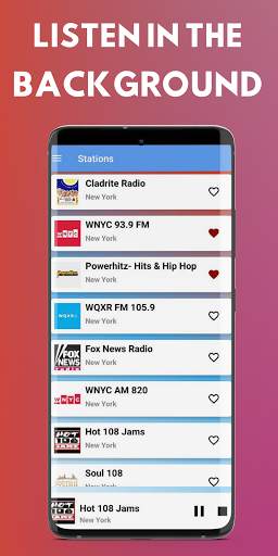 Radio USA: Radio FM free, músic, news screenshot 4