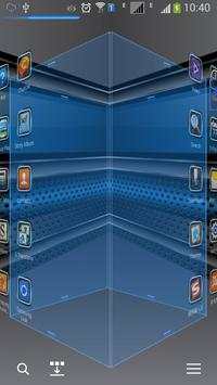 BlueFuture Next Launcher Theme screenshot 5