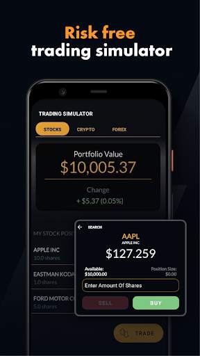 Finance Home Trade Simulator & Stock News Launcher screenshot 7