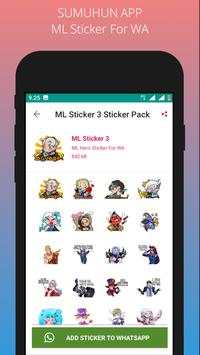 ML Hero Sticker For WA screenshot 4