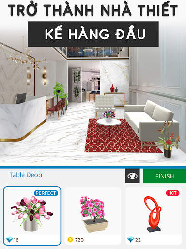 Thiết kế:Trò chơi thiết kế nhà, trang trí nội thất screenshot 14