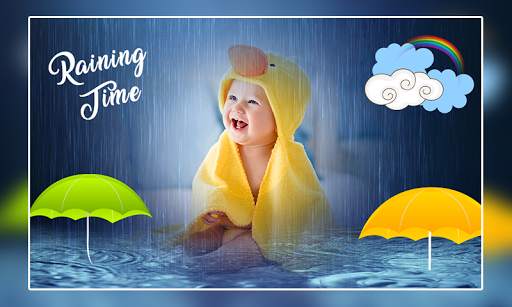 Rain Photo Frames screenshot 3