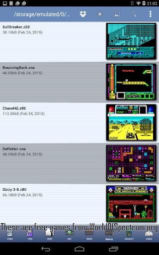 Speccy - ZX Spectrum Emulator screenshot 2
