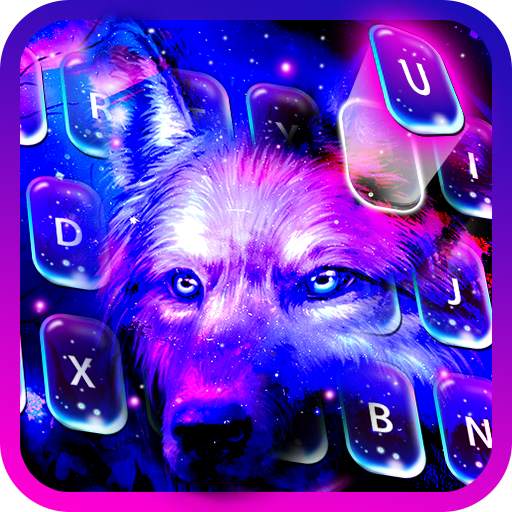 Neon Fox - Keyboard Theme 1.5