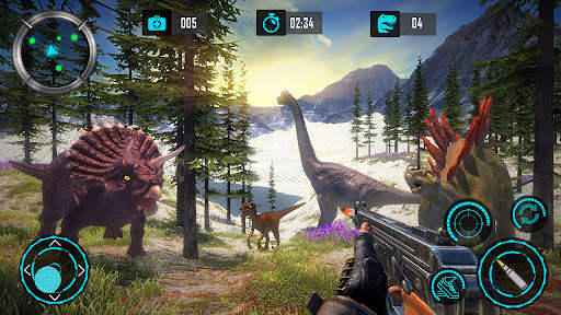 Permainan Memburu Dino Sebenar screenshot 4