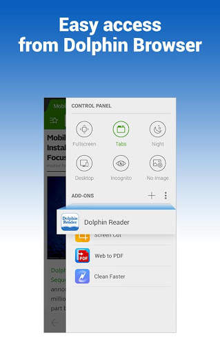 Dolphin Reader for Android screenshot 4