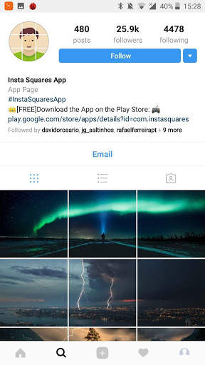 Instant Squares - Image Splitter for Instagram screenshot 1