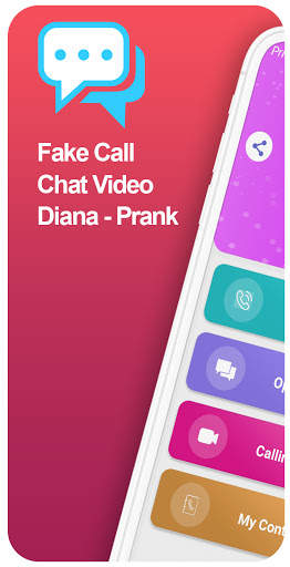 fake call and chat live diana screenshot 1