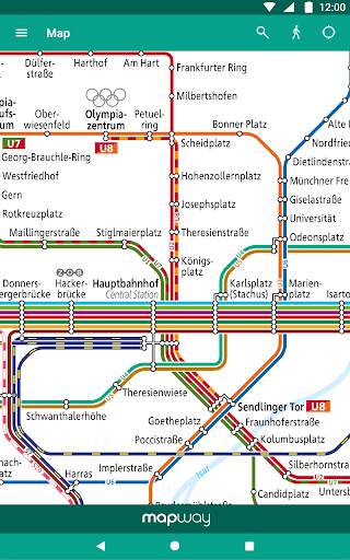 Munich Metro - MVG map and route planner screenshot 10