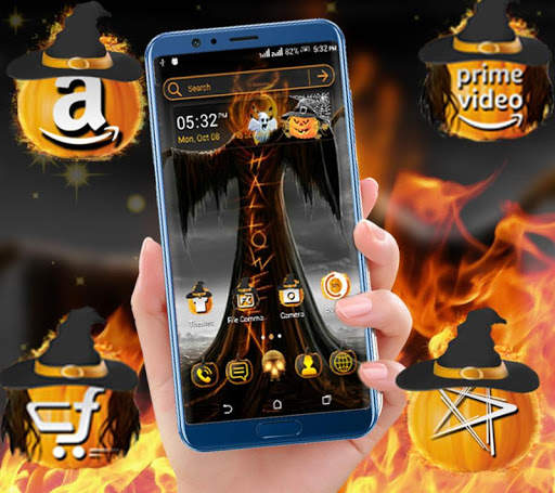 Scary Halloween Launcher Theme screenshot 3