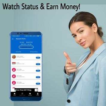 CLIP EARN - WATCH VIDEOS EARN MONEY स्क्रीनशॉट 2