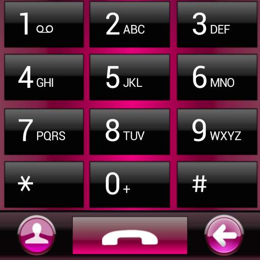 THEME FOR EXDIALER AERO PINK 1.0